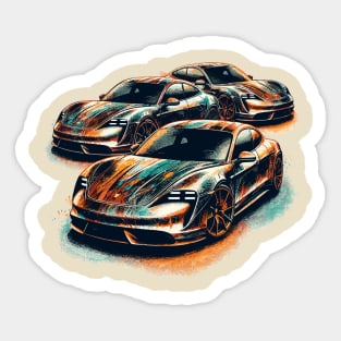 Porsche Taycan Sticker